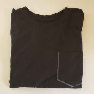 Black sports t-shirt